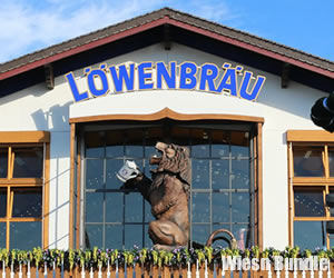 Löwenbräuzelt - Brauereizelt von Löwenbräu auf dem Oktoberfest