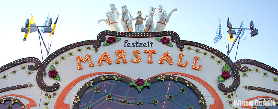 Marstallzelt Oktoberfest 2024 - Reservierung im Marstall Festzelt auf der Wiesn in München