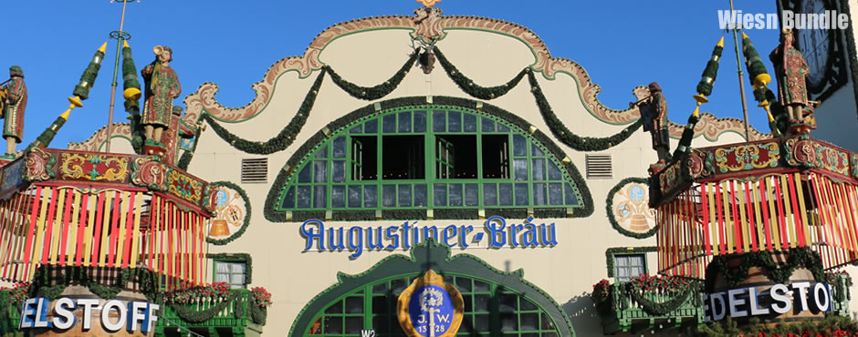 Augustinerzelt Oktoberfest 2024 - Augustiner Festzelt auf der Wiesn in München