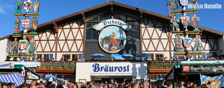 Bräurosl Oktoberfest 2024 - Pschorr Bräu Festzelt auf der Wiesn in München