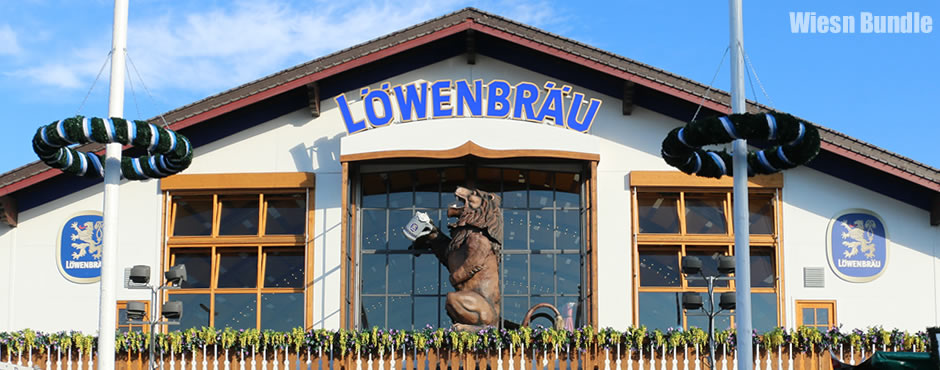 Löwenbräuzelt Oktoberfest 2024 - Löwenbräu Festzelt auf der Wiesn in München