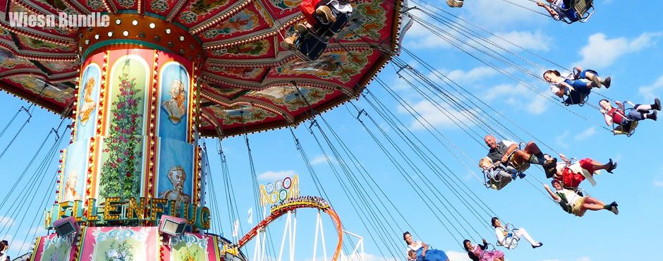 Gaudi auf dem Oktoberfest 2026 - Spass im Karussell auf der Wiesn in München